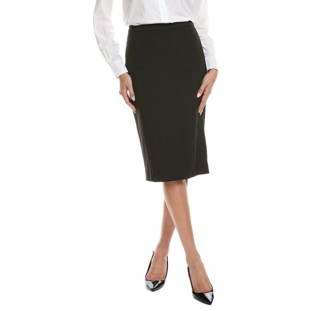 Hugo Boss Womens  Vukevana Pencil Skirt, Black